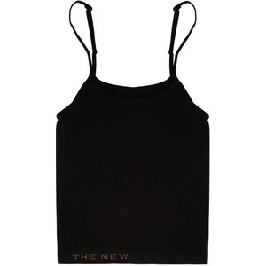 The New Onderhemd - Naadloos - Zwart - The New - 6-8 jaar (116-128) - Onderhemd
