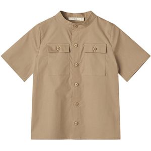 Fliink Overhemd - Banjo - Tijgeroog - Fliink - 98 - Hemd S/S