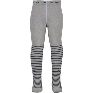 Melton Panty's - Grijs/Zwart - Melton - 56/62 - Panty's