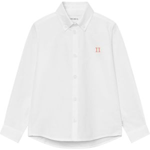 Les Deux Overhemd - Konrad Contrasteren Oxford - Wit - Les Deux - 110/116 - Overhemd