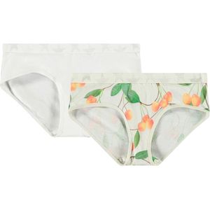 Molo Slips - 2-pack - Jana - Kersen White - Molo - 7-8 jaar (122-128) - Slips