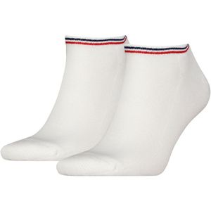 Tommy Hilfiger Enkelsokken - 2-pack - Sneaker - Wit - Tommy Hilfiger - 43/46 - Sokken