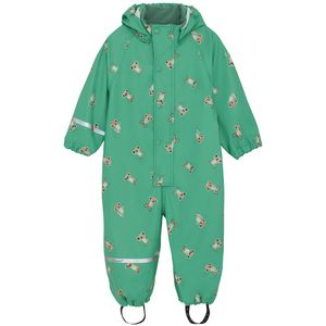 CeLaVi Regenpak m. Fleece - PU - Green Sparren - CeLaVi - 100 - Regenpak