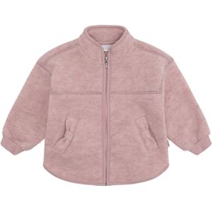 Hust and Claire Fleece Jas - Emi - Wol - Heather - Hust and Claire - 2 jaar (92) - Fleece Jassen