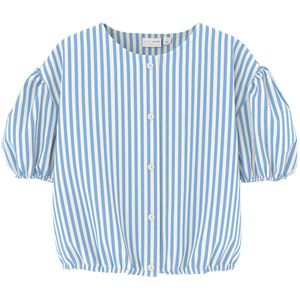 Name It Overhemd - Viscose - NkfVelma - Provence - Name It - 6 jaar (116) - Hemd S/S
