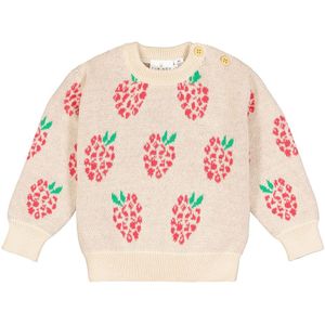 The New Siblings Blouse - Gebreid - TnsJea - White Swan - The New - 1 jaar (80) - Shirts