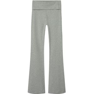 LMTD Broek - NlfDicte - Light Grey Melange - LMTD - 8 jaar (128) - Broeken - Katoen