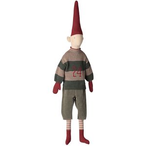 Maileg Elfenjongen - Maat 6 - Gehaakt Trui - Maileg - OneSize - Decoratie