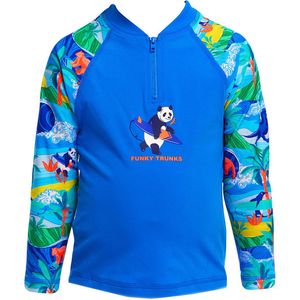 Funkita Zwemtop - Zippy Rash Vest - UV50+ - Duuude - Funkita - 6 jaar (116) - Badmode