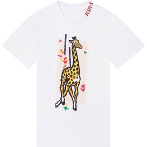 Kenzo Jurk - Wit m. Giraf - Kenzo - 6 jaar (116) - Jurk