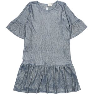 The New Jurk - TnLeah - Ashley Blue/Gold - The New - 3-4 jaar (98-104) - Jurk