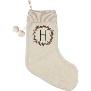 That's Mine Kerstsok - Gebreid - H - Calle - Peyote - Thats Mine - OneSize - Decoratie