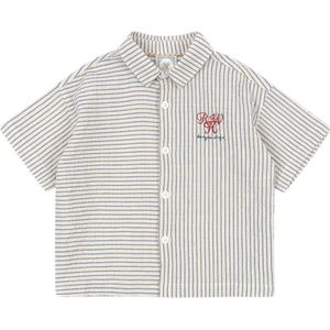 Konges Sløjd x Rosie H-B Overhemd - Duo - Stripe Blue - Konges Sløjd - 1½ jaar (86) - Hemd S/S