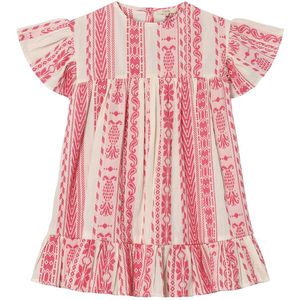 Fliink Jurk - Addie - Cloud Danser Roze Stripe - Fliink - 92 - Jurk