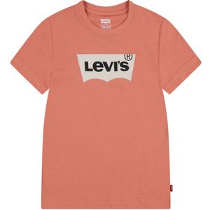 Levis T-Shirt - Vleermuisvleugel - Bruin Oranje - Levis - 4 jaar (104) - T-Shirt