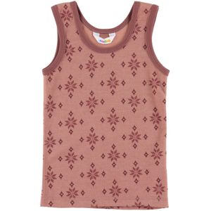 Joha Onderhemd - Wol/Katoen - Rose m. Sneeuwvlokken - Joha - 90 - Onderhemd