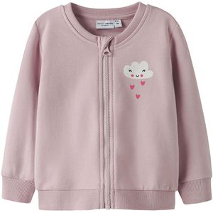 Name It Cardigan - NbfVrillie - Gepolijst Lilac/Cloud - Name It - 56 - Cardigan