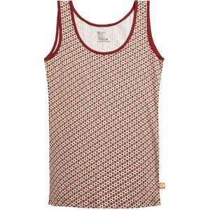 Katvig Onderhemd - Rood m. Appel - Katvig - XS - Xtra Small - Onderhemd