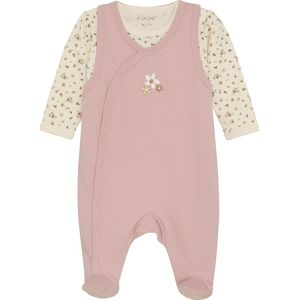 Fixoni Romper m. Voetjes m. Romper l/s - Shadow Grijs - Fixoni - 44 - Boxpak