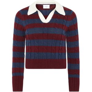 Grunt Blouse - Gebreid - GrBertage - Navy-Ed - Grunt - 8 jaar (128) - Shirts