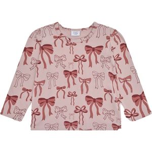 Hust and Claire Blouse - HCAlma Bows - Adobe Rose - Hust and Claire - 3 jaar (98) - Shirts