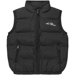 Les Deux Gewatteerd Vest - Nieuwpoort - Zwart - Les Deux - 122/128 - Donsvest