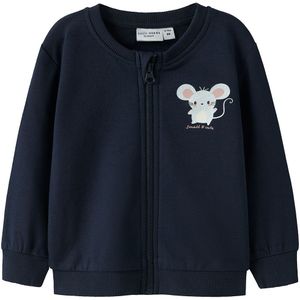 Name It Cardigan - NbfVrillie - Navy Blazer/Muis - Name It - 56 - Cardigan