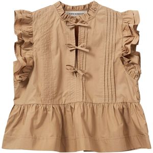 Sofie Schnoor Top - Juliettesy - Camel - Sofie Schnoor - 8 jaar (128) - Tanktop