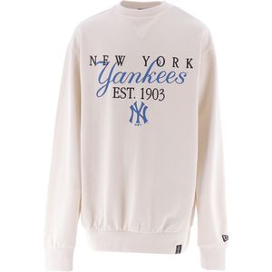 New Era Sweatshirt - New York Yankees - Open White - New Era - M - Medium - Sweatshirt