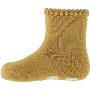 Condor Sokken m. Anti-Slip - Okergeel - Condor - 3-6 mnd - Sokken