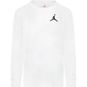 Jordan - Shirt - Wit - Lange Mouw - Effen