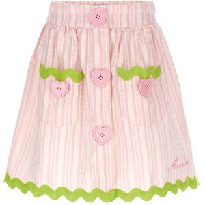 Moschino Rok - Roze Gestreept_/Neon Groen - Moschino - 8 jaar (128) - Rok