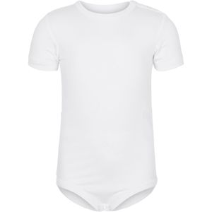 JBS Romper s/s - Bamboe - Wit - JBS - 56 - Romper S/S