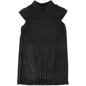 Young Versace Jurk - Zwart m. Geplooid - Versace - 6 jaar (116) - Jurk
