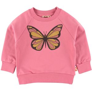 DYR-Cph Sweatshirt - DYRBellow - Oude Rose m. Vlinder - DYR - 2 jaar (92) - Sweatshirt
