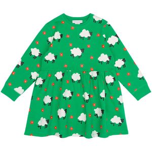 Stella McCartney Kids Sweatkole - Groen m. Schapen - Stella McCartney Kids - 4 jaar (104) - Jurk