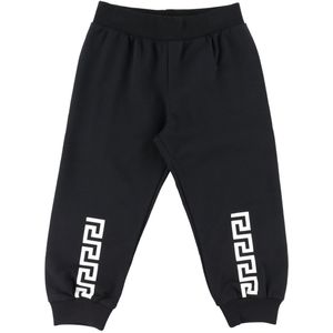 Versace Joggingbroek - Logo Greca - Zwart - Versace - 18-24 mnd - Joggingbroek