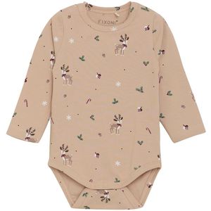 Fixoni Romper l/s - Maanlicht - Fixoni - 56 - Romper L/S