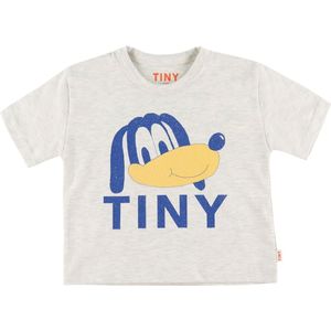 Tiny Cottons T-Shirt - Dog Grafisch - Light Cream Heather - Tiny Cottons - 4 jaar (104) - T-Shirts