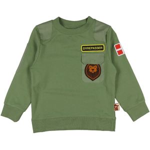 DYR-Cph Sweatshirt - Dierensafari - Sage - DYR - 2 jaar (92) - Sweatshirt