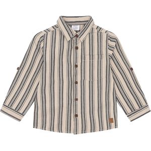 Hust and Claire Overhemd - Katoen/Linnen - Rollo - Blues - Hust and Claire - 4 jaar (104) - Overhemd