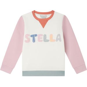 Stella McCartney Kids Sweatshirt - Wit m. Pastel - Stella McCartney Kids - 6 jaar (116) - Sweatshirt