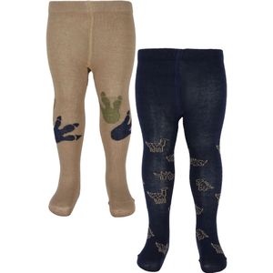 Minymo Baby Panty's - 2-pack - Dark Navy - Minymo - 104/110 - Panty's