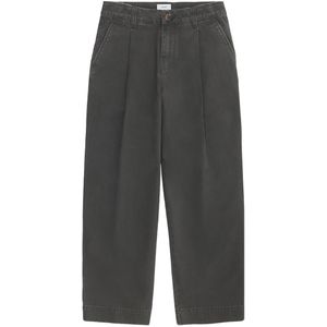 Grunt Broek - GrCurtis - Plooi - Dark Grey - Grunt - 10 jaar (140) - Broeken - Katoen