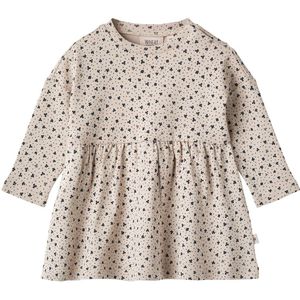 Wheat Jurk - Emmy - Soft Beige Clover - Wheat - 74 - Jurk