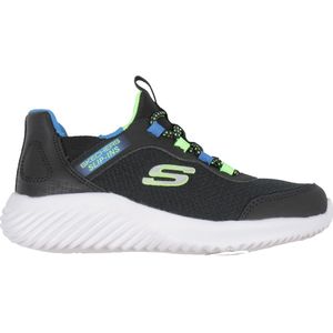 Skechers Schoenen - Brisk-Burst Slip-Ins - Black/Blue/Limoen - Skechers - 28 - Schoenen