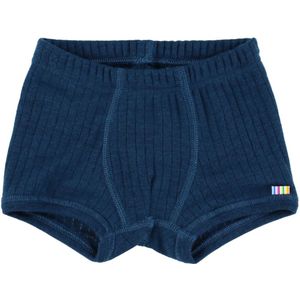 Joha Boxershorts - Wol - Rib - Donker Turkoois - Joha - 90 - Boxershorts