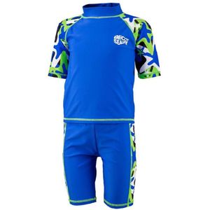 BECO Zwemkleding - Zwemtop/Zwembroek - UV50+ - Blauw - BECO - 152/158 - Badmode