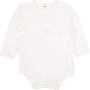 Pippi Romper - Basic - l/s - Wit - Pippi Baby - 50 - Romper L/S