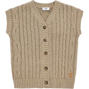 Hust and Claire Vest - HCPrinco - Gebreid - Biscuit - Hust and Claire - 2 jaar (92) - Vest